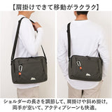 boite ボワット ショルダーバッグ B8172 通販 ショルダーバック ショルダー 肩掛け 斜めかけ ななめ掛け 仕切り マチ メンズ レディース ユニセックス 男女兼用 大きく開く 中が見やすい