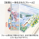 アートフレーム 通販 日本 壁飾り 絵画 風景画 壁掛けアート W40xH33cm アートポスター おしゃれ かわいい 額入り 飾る 玄関 リビング 寝室 壁掛け アート ポスター インテリア モダン