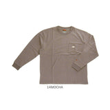 tシャツ 長袖 メンズ 通販 長袖Tシャツ ポケット トップス ワンポイント 男性 おしゃれ カジュアル シンプル クルーネック オールシーズン 通気性 重ね着 レイヤード 通学