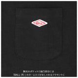 Tシャツ メンズ 半袖 オシャレ 通販 ブランド 無地 ゆったり BALL 50501 Lサイズ Mサイズ XLサイズ L M XL ヘビーウエイト ヘビーウェイト 天竺 肉厚 透けにくい ポケット付き ロゴ