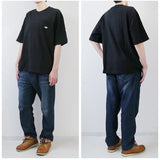 半袖 Tシャツ メンズ 綿100 通販 カットソー ポケットTシャツ ポケット付き ビッグシルエットTシャツ ティーシャツ ブランド BALL ボール 52560 おしゃれ シンプル 無地 ロゴワッペン