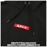 BALL パーカー 60506 ボール 通販 メンズ ブランド 裏起毛 OE起毛 秋冬 秋 冬 プルオーバー カンガルーポケット あったか 暖かい 部屋着 ルームウェア アウトドア ロゴ ワッペン おしゃれ