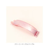 ヘアアクセサリー クリップ スクエア 通販 ヘアクリップ ヘアアクセ ヘアーアクセサリー まとめ髪 ヘアアレンジ ヘア アクセサリー メタルフリー バナナクリップ 光沢 シンプル 水に強い