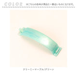 ヘアアクセサリー クリップ スクエア 通販 ヘアクリップ ヘアアクセ ヘアーアクセサリー まとめ髪 ヘアアレンジ ヘア アクセサリー メタルフリー バナナクリップ 光沢 シンプル 水に強い