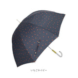 長傘 レディース 軽量 丈夫 通販 雨傘 傘 58cm ブランド nifty-colorsニフティカラーズ 手動 58センチ 親骨８本 晴雨兼用 UVカット かわいい おしゃれ 大きめ グラスファイバー 撥水