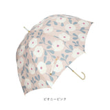 長傘 レディース 軽量 丈夫 通販 雨傘 傘 58cm ブランド nifty-colorsニフティカラーズ 手動 58センチ 親骨８本 晴雨兼用 UVカット かわいい おしゃれ 大きめ グラスファイバー 撥水