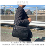 ショルダーバッグ メンズ 斜めがけ かっこいい 通販 大人 ブランド 40代 30代 20代 50代 HAMILTON ハミルトン 33768 2way ショルダー B5 スクエア 軽量 軽い 通勤 通学 ビジネス