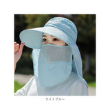 サンバイザー レディース 通販 キャップ 深め ネックカバー uvカット 夏用 おしゃれ ネックガード フェイスガード ボタン 帽子 つば広 日除け帽子 自転車 紫外線対策 日よけ帽子 スポーツ