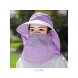 サンバイザー レディース 通販 キャップ 深め ネックカバー uvカット 夏用 おしゃれ ネックガード フェイスガード ボタン 帽子 つば広 日除け帽子 自転車 紫外線対策 日よけ帽子 スポーツ