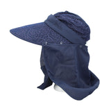 サンバイザー レディース 通販 キャップ 深め ネックカバー uvカット 夏用 おしゃれ ネックガード フェイスガード ボタン 帽子 つば広 日除け帽子 自転車 紫外線対策 日よけ帽子 スポーツ