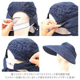 サンバイザー レディース 通販 キャップ 深め ネックカバー uvカット 夏用 おしゃれ ネックガード フェイスガード ボタン 帽子 つば広 日除け帽子 自転車 紫外線対策 日よけ帽子 スポーツ