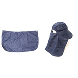 サンバイザー レディース 通販 キャップ 深め ネックカバー uvカット 夏用 おしゃれ ネックガード フェイスガード ボタン 帽子 つば広 日除け帽子 自転車 紫外線対策 日よけ帽子 スポーツ