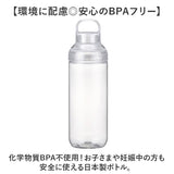 LIPPY ウォーターボトル 1L 通販 日本製 水筒 1000ml 1リットル マグボトル 直飲み水筒 クリアボトル 軽量 軽い 飲み口広い 洗いやすい 広口 手が入る tritan トライタン 通学 通勤