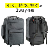 ブレザークラブ キャリーバッグ リュック 通販 トロリーバッグ トロリーケース メンズ スーツケース コロコロ 出張 旅行 2way 3way シンプル 軽量 バックパック 非常持出袋 災害 鞄
