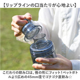 LIPPY ウォーターボトル 700ml 通販 日本製 水筒 0.7L 0.7 マグボトル 直飲み水筒 クリアボトル 軽量 軽い 飲み口広い 洗いやすい 広口 手が入る tritan トライタン 通学 通勤 スポーツ