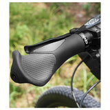 自転車 グリップ 通販 交換 マウンテンバイク クロスバイク バーハンドル 自転車用品 ハンドル カバー バーハンドル エルゴグリップ 牛角型グリップ 折りたたみ自転車 パーツ 通勤 通学