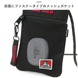 ベンデイビス ミニショルダー BEN DAVIS BDW-8263 通販 スマホポーチ ショルダーバッグ ミニバッグ MESH MINI BAG ポシェット カジュアル ブランド メンズ レディース おしゃれ 斜めがけ