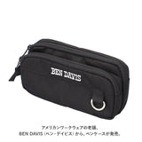 ベンデイビス ペンケース BEN DAVIS BDW-8289 通販 ブランド メンズ レディース 筆箱 ペンポーチ W-PENCASE 高校生女子 おしゃれ オシャレ 文具 文房具 中学生 大学生 女子 男子 女の子