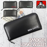 ベンデイビス 長財布 BEN DAVIS BDW-8293 通販 ブランド メンズ レディース 財布 サイフ ロングウォレット 長サイフ SMOOTH LONG WALLET 大容量 おしゃれ ラウンドファスナー 小銭入れ