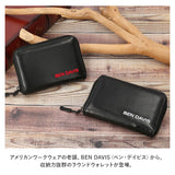 ベンデイビス 財布 BEN DAVIS BDW-8294 通販 二つ折り財布 ミニ財布 コンパクト SMOOTH ROUND WALLET ラウンドファスナー 小銭入れ ブランド メンズ レディース おしゃれ カジュアル