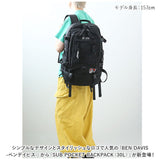 ベンデイビス リュック BDW-8322 通販 BEN DAVIS リュックサック バックパック デイパック メンズ 通学 通勤 男子 女子 大容量 30L カジュアル おしゃれ 大学生 高校生 中学生 SUB POCKET