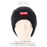 BEN DAVIS ベンデイビス ニットキャップ 通販 ニット帽 ニット帽子 ニット 帽子 レディース メンズ コットン アクリル ボックス ロゴ ペア カップル お揃い BOX LOGO KNIT CAP