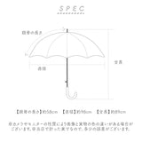 because ビニール傘 ビコーズ B-551214 通販 長傘 ジャンプ傘 傘 雨傘 かさ カサ ビニール ジャンプ 58cm 58センチ Feeling Art フィーリングアート レディース おしゃれ リボン 女性