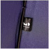 U-DAY ユーディ 長傘 63cm 通販 雨傘 ビニール傘 傘 アンブレラ グラスファイバー骨 リサイクル生地 バイオマスビニー エコ レディース メンズ ユニセックス ECO-CLEAR エコクリア