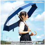 U-DAY ユーディ 長傘 63cm 通販 雨傘 ビニール傘 傘 アンブレラ グラスファイバー骨 リサイクル生地 バイオマスビニー エコ レディース メンズ ユニセックス ECO-CLEAR エコクリア