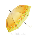 because ビニール傘 ビコーズ B-552762 通販 長傘 ジャンプ傘 傘 雨傘 かさ カサ ビニール ジャンプ 58cm 58センチ Lipton リプトン フルーツインティー レディース おしゃれ リボン 女性