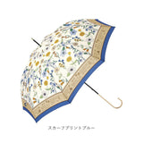 because 傘 ビコーズ 通販 晴雨兼用傘 長傘 カサ かさ レディース 晴雨兼用 雨傘 撥水 雨具 UVカット おしゃれ かわいい オシャレ 可愛い シンプル お洒落 上品 58cm 手開き 通勤 通学