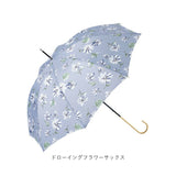 because 傘 ビコーズ 通販 晴雨兼用傘 長傘 カサ かさ レディース 晴雨兼用 雨傘 撥水 雨具 UVカット おしゃれ かわいい オシャレ 可愛い シンプル お洒落 上品 58cm 手開き 通勤 通学