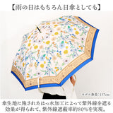 because 傘 ビコーズ 通販 晴雨兼用傘 長傘 カサ かさ レディース 晴雨兼用 雨傘 撥水 雨具 UVカット おしゃれ かわいい オシャレ 可愛い シンプル お洒落 上品 58cm 手開き 通勤 通学