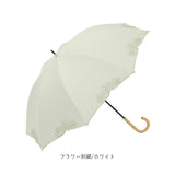 because ビコーズ 晴雨兼用傘 長傘 遮熱性 通販 傘 雨傘 日傘 晴雨兼用 UVカット 遮光 刺繍 紫外線対策 紫外線カット レディース デザイン PUコーティング 通勤 通学 おしゃれ