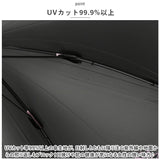 because ビコーズ 晴雨兼用傘 長傘 遮熱性 通販 傘 雨傘 日傘 晴雨兼用 UVカット 遮光 刺繍 紫外線対策 紫外線カット レディース デザイン PUコーティング 通勤 通学 おしゃれ