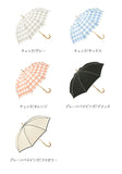 because ビコーズ 晴雨兼用 長傘 刺繍 通販 雨傘 日傘 晴雨兼用傘 傘 かさ カサ 婦人傘 紫外線遮蔽 UV対策 紫外線対策 涼しい 熱中症対策 上品 スズラン かわいい フェミニン 可愛い 通勤