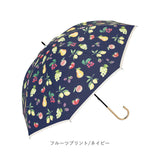 because ビコーズ 日傘 通販 晴雨兼用 長傘 晴雨兼用傘 完全遮光 遮熱 長かさ 雨傘 かさ 傘 50cm 50センチ 手開き レディース 女性 おしゃれ かわいい 大人 女子 オシャレ 可愛い 日よけ