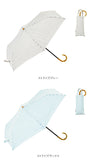 because ビコーズ 晴雨兼用傘 折りたたみ傘 通販 傘 折り畳み傘 雨傘 日傘 折り畳み 折りたたみ 晴雨兼用 UVカット 紫外線対策 紫外線カット 熱中症対策 綿混 レディース デザイン