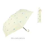 because 折りたたみ傘 晴雨兼用 ビコーズ 通販 B-095722 日傘 折りたたみ 晴雨兼用傘 折り畳み傘 折りたたみ日傘 折り畳み日傘 完全遮光 UVカット 100% レディース 50cm 通勤 通学