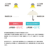 because ビコーズ 日傘 通販 晴雨兼用傘 折りたたみ傘 折り畳み傘 完全遮光 遮熱 遮光 傘 かさ 雨傘 50cm 50センチ uvカット レディース 女性 おしゃれ かわいい 大人 女子 UPF50+ 日よけ