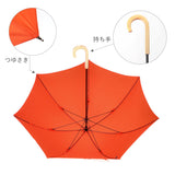 傘 レディース 長傘 耐風 通販 because ユーデイ ブランド グラスファイバー 晴雨兼用 uvカット 60cm 60センチ ユニセックス メンズ 紫外線 シンプル 無地 おしゃれ 通勤 通学 雨傘 かさ