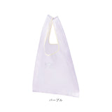 U-DAY エコバッグ D-659364 通販 トートバッグ エコ バッグ 買い物バッグ お買い物バッグ ショッピングバッグ レジ袋型 おしゃれ ビニール クリア エコバック 買い物バック