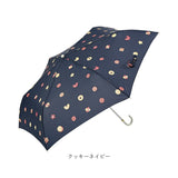 ニフティカラーズ 折りたたみ傘 1678 通販 nifty colors 傘 レディース 手開き 50cm 晴雨兼用 折り畳み傘 かさ カサ クッキーミニ 握りやすい ハンドル 折りたたみ 折り畳み UVカット