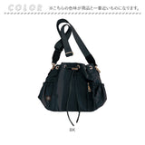 ドローストリングショルダーバッグ 通販 ショルダーバッグ ドロスト ショルダー バッグ ドロストバッグ 巾着バッグ レディース BESTIE ドローストリング 軽量 軽い 撥水 巾着 通勤