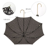 傘 レディース 長傘 通販 晴雨兼用 日傘 uvカット おしゃれ かわいい ブランド because ビコーズ 58cm 手開き 雨傘 雨晴兼用傘 かさ 婦人傘 アンブレラ 母の日 ギフト