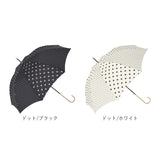 because ビコーズ 長傘 レディース 58cm 通販 晴雨兼用傘 雨傘 日傘 傘 日よけ 日除け UVカット 紫外線カット かわいい 上品 おしゃれ 撥水 はっ水 通勤 通学