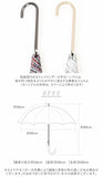 傘 レディース 長傘 通販 晴雨兼用 日傘 uvカット おしゃれ かわいい ブランド because ビコーズ 58cm 手開き 雨傘 雨晴兼用傘 かさ 婦人傘 アンブレラ 母の日 ギフト