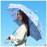 傘 レディース 長傘 通販 晴雨兼用 日傘 uvカット おしゃれ かわいい ブランド because ビコーズ 58cm 手開き 雨傘 雨晴兼用傘 かさ 婦人傘 アンブレラ 母の日 ギフト