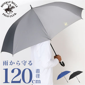ビバリーヒルズポロクラブ 傘 通販 長傘 メンズ 雨傘 70cm 70センチ ジャンプ傘 かさ カサ 無地 シンプル 大きめ 通勤 通学 おしゃれ ビジネス フォーマル ギフト 父の日 バレンタイン
