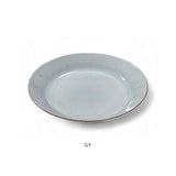 ラウンドプレート お皿 プレート M 通販 ワンプレート 丸皿 食器 おしゃれ ランチプレート 陶器風 かわいい シンプル オシャレ 樹脂 樹脂食器 カフェ食器 おうちカフェ ナチュラル